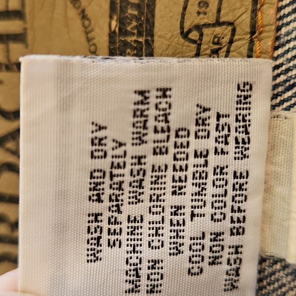 Vintage 80s Jordache Faded Jean Denim Jacket button down adjustable waist XL - Picture 10 of 10